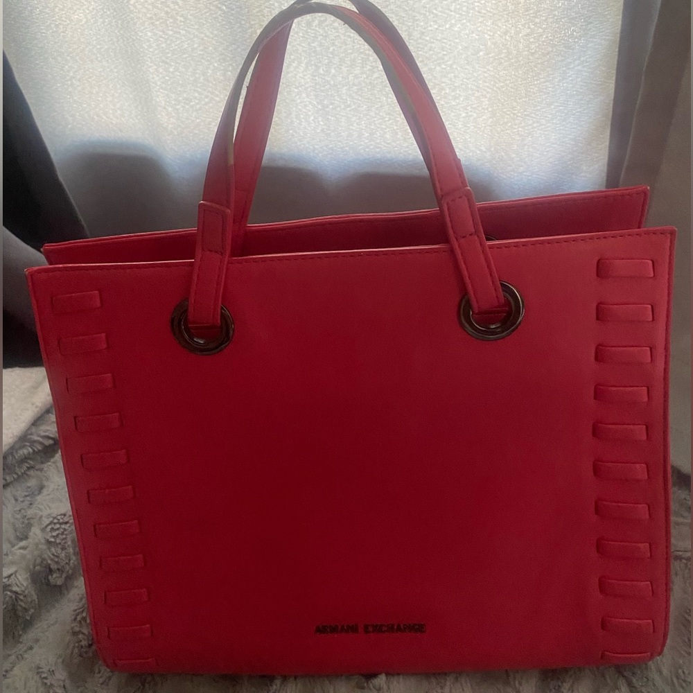 Hot Pink Armani Exchange Tote